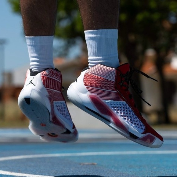 NEW Jordan AJ 38 Men’s Basketball Shoes Celebration Sneakers size 9 Red main image 6